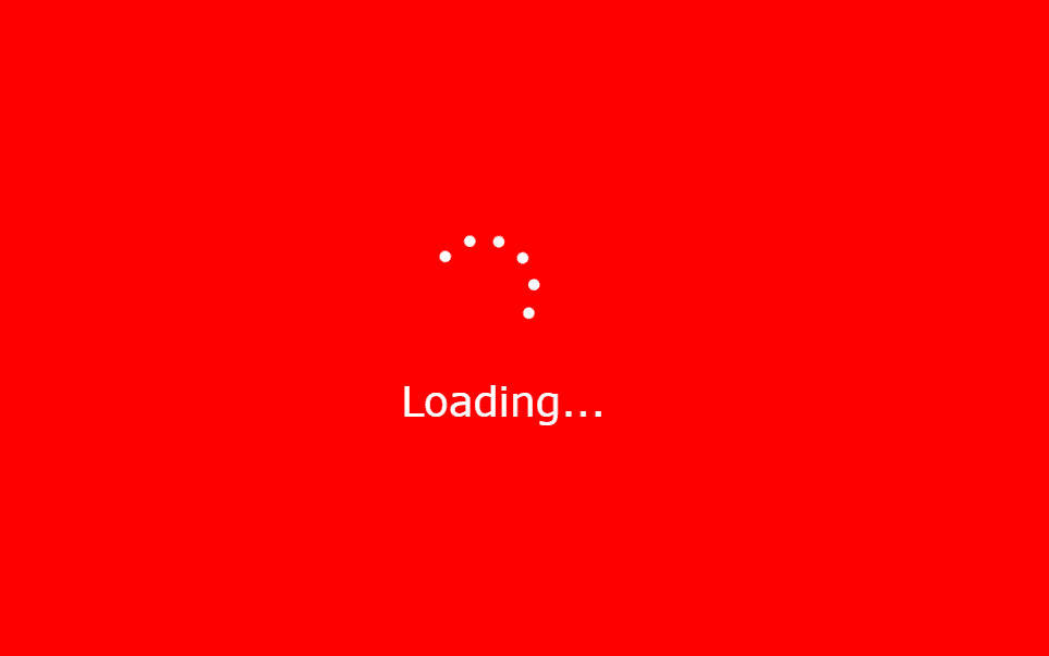 Loading Animation with HTML and CSS