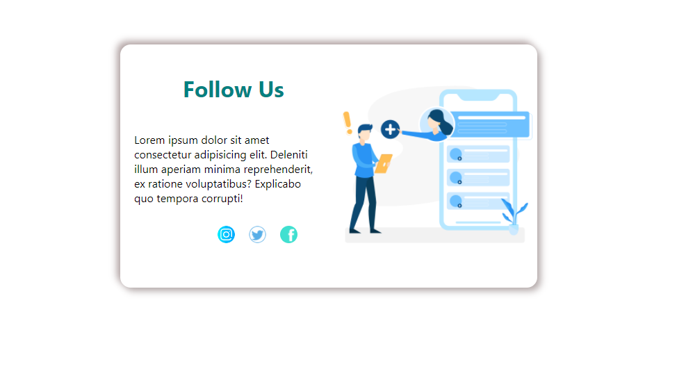 Card with HTML and CSS
