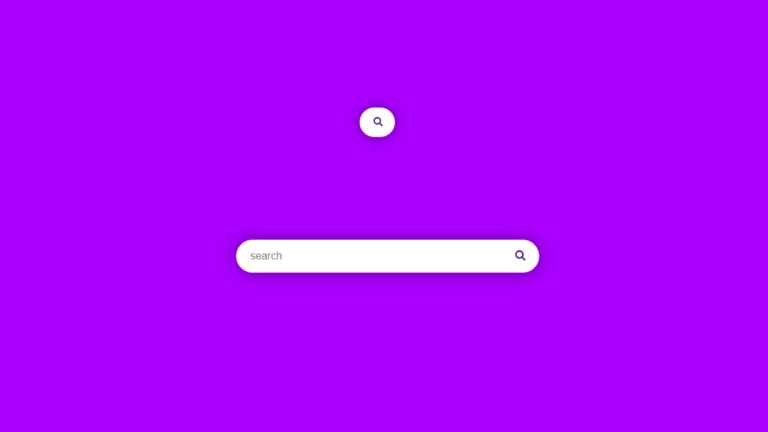 Animated Search Bar