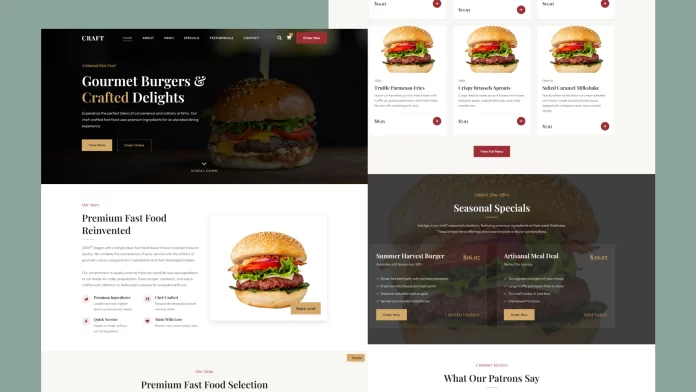 food website